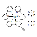 (2,2’-Bipyridine)(4-ethynyl-2,2’-bipyridine)buthenium Bis(hexafluorophosphate)