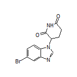 3-(5-Bromo-1H-benzo[d]imidazol-1-yl)piperidine-2,6-dione