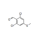 2,6-Dichloro-4-(methylthio)benzaldehyde