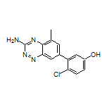 3-(3-Amino-5-methylbenzo[e][1,2,4]triazin-7-yl)-4-chlorophenol