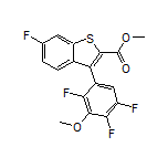 Methyl 6-Fluoro-3-(2,4,5-trifluoro-3-methoxyphenyl)benzo[b]thiophene-2-carboxylate
