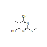 5-Methyl-2-(methylthio)pyrimidine-4,6-diol