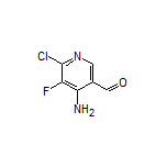 4-Amino-6-chloro-5-fluoronicotinaldehyde