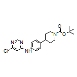 N-[4-(1-Boc-piperidin-4-yl)phenyl]-6-chloropyrimidin-4-amine