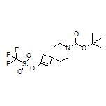 7-Boc-7-azaspiro[3.5]non-1-en-2-yl Trifluoromethanesulfonate