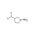 3-(Difluoromethyl)pyrrolidin-1-amine