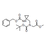 Methyl N-Boc-N-[[1-(Cbz-amino)cyclopropyl]methyl]glycinate