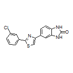 5-[2-(3-Chlorophenyl)thiazol-4-yl]-1H-benzo[d]imidazol-2(3H)-one