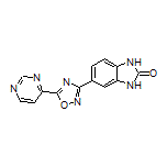 5-[5-(Pyrimidin-4-yl)-1,2,4-oxadiazol-3-yl]-1H-benzo[d]imidazol-2(3H)-one