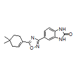 5-[5-(4,4-Dimethylcyclohex-1-en-1-yl)-1,2,4-oxadiazol-3-yl]-1H-benzo[d]imidazol-2(3H)-one