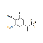 2-Amino-6-fluoro-4-(1,1,1-trifluoropropan-2-yl)benzonitrile