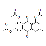 6-Methyl-9,10-dioxo-9,10-dihydroanthracene-1,3,8-triyl Triacetate