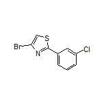 4-Bromo-2-(3-chlorophenyl)thiazole