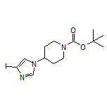 1-Boc-4-(4-iodo-1H-imidazol-1-yl)piperidine