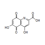 4,6-Dihydroxy-5,8-dioxo-5,8-dihydroquinoline-2-carboxylic Acid