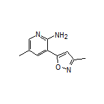5-Methyl-3-(3-methylisoxazol-5-yl)pyridin-2-amine