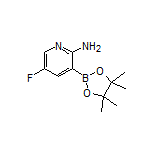 2-Amino-5-fluoropyridine-3-boronic Acid Pinacol Ester