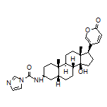 N-[(3S,5R,8R,9S,10S,13R,14S,17R)-14-Hydroxy-10,13-dimethyl-17-(2-oxo-2H-pyran-5-yl)hexadecahydro-1H-cyclopenta[a]phenanthren-3-yl]-1H-imidazole-1-carboxamide