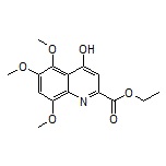 Ethyl 4-Hydroxy-5,6,8-trimethoxyquinoline-2-carboxylate