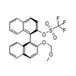 (R)-2’-(Methoxymethoxy)-[1,1’-binaphthalen]-2-yl Trifluoromethanesulfonate
