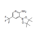 2-Amino-5-(trifluoromethyl)pyridine-3-boronic Acid Pinacol Ester
