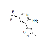 3-(3-Methylisoxazol-5-yl)-5-(trifluoromethyl)pyridin-2-amine