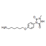 4-[4-[(6-Aminohexyl)oxy]phenyl]-1-methyl-1,2,4-triazolidine-3,5-dione