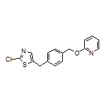 2-Chloro-5-[4-[(pyridin-2-yloxy)methyl]benzyl]thiazole