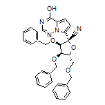 (2R,3R,4R,5R)-3,4-Bis(benzyloxy)-5-[(benzyloxy)methyl]-2-(4-hydroxypyrrolo[2,1-f][1,2,4]triazin-7-yl)tetrahydrofuran-2-carbonitrile