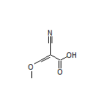 2-Cyano-3-methoxyacrylic Acid
