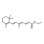 Ethyl (2E,4E,6E)-5-Methyl-7-(2,6,6-trimethylcyclohex-1-en-1-yl)hepta-2,4,6-trienoate