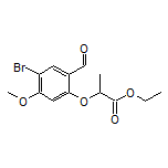 Ethyl 2-(4-Bromo-2-formyl-5-methoxyphenoxy)propanoate