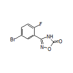 3-(5-Bromo-2-fluorophenyl)-1,2,4-oxadiazol-5(4H)-one
