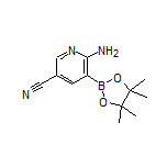 2-Amino-5-cyanopyridine-3-boronic Acid Pinacol Ester