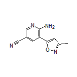 6-Amino-5-(3-methylisoxazol-5-yl)nicotinonitrile