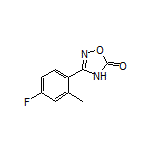 3-(4-Fluoro-2-methylphenyl)-1,2,4-oxadiazol-5(4H)-one