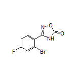 3-(2-Bromo-4-fluorophenyl)-1,2,4-oxadiazol-5(4H)-one