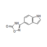 3-(1H-Indol-5-yl)-1,2,4-oxadiazol-5(4H)-one