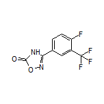 3-[4-Fluoro-3-(trifluoromethyl)phenyl]-1,2,4-oxadiazol-5(4H)-one