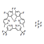 4,4’-Bis(trifluoromethyl)-2,2’-bipyridinebis[3,5-difluoro-2-[5-methyl-2-pyridinyl)phenyl]iridium(III) Hexafluorophosphate
