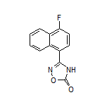 3-(4-Fluoronaphthalen-1-yl)-1,2,4-oxadiazol-5(4H)-one
