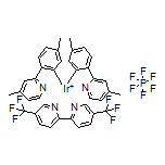 (OC-6-33)-[5,5’-Bis(trifluoromethyl)-2,2’-bipyridine-κN1,κN1’]bis[5-methyl-2-(4-methyl-2-pyridinyl-κN)phenyl-κC]Iridium Hexafluorophosphate