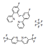 [5,5’-Bis-trifluoromethyl]bis[(4-fluorophenyl)pyridine]iridium(III) Hexafluorophosphate