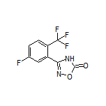 3-[5-Fluoro-2-(trifluoromethyl)phenyl]-1,2,4-oxadiazol-5(4H)-one