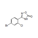 3-(4-Bromo-2-chlorophenyl)-1,2,4-oxadiazol-5(4H)-one