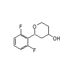 2-(2,6-Difluorophenyl)tetrahydro-2H-pyran-4-ol