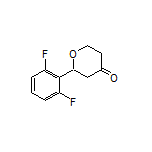 2-(2,6-Difluorophenyl)dihydro-2H-pyran-4(3H)-one
