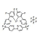 [5,5’-Bis-trifluoromethyl]bis[2-(2,4-difluorophenyl)pyridine]iridium(III) Hexafluorophosphate