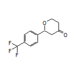 2-[4-(Trifluoromethyl)phenyl]dihydro-2H-pyran-4(3H)-one
