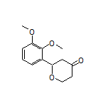 2-(2,3-Dimethoxyphenyl)dihydro-2H-pyran-4(3H)-one